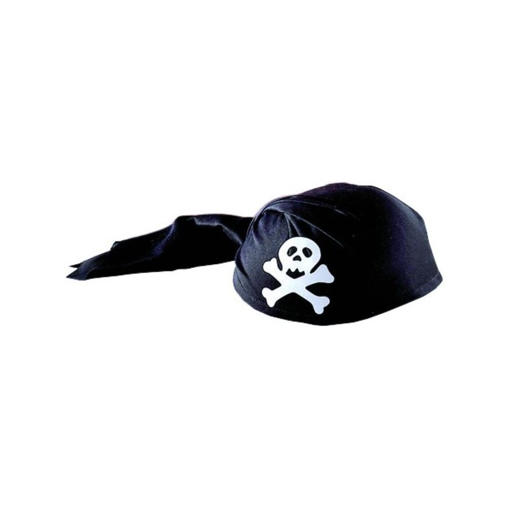 Coiffe pirate tête de mort junior