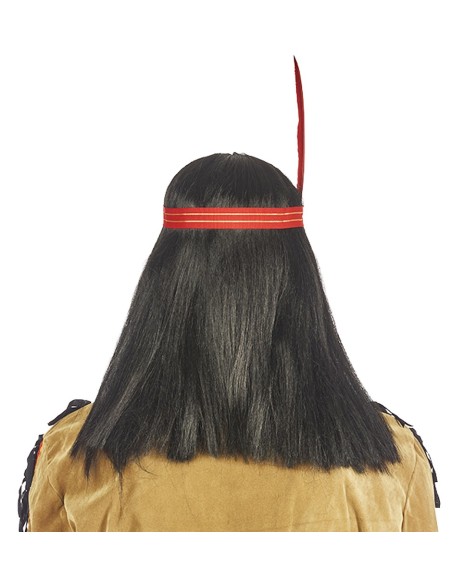 Perruque indien noire