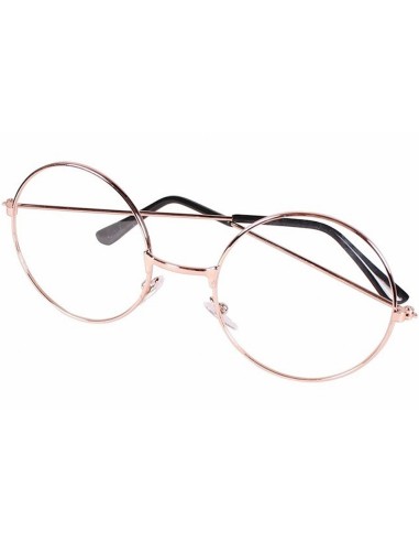 Lunettes rondes du père noël