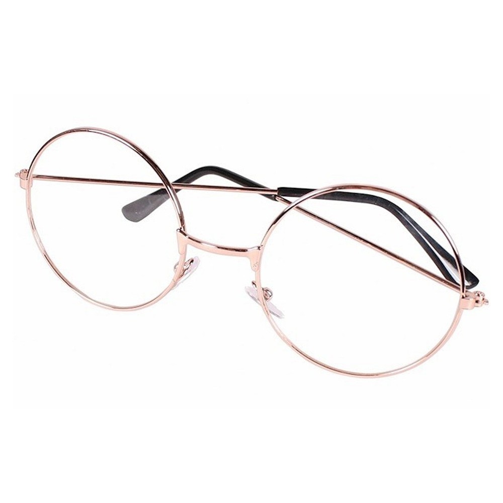 Lunettes rondes du père noël
