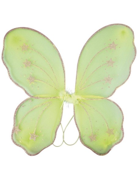 Ailes de papillon vertes