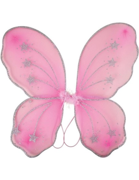 Ailes de papillon roses