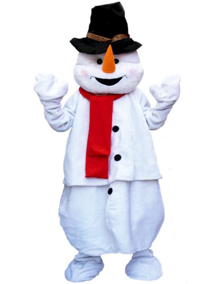 Mascotte de bonhomme de neige