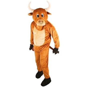 Mascotte taureau déguisement pour adulte chez Méga Fête