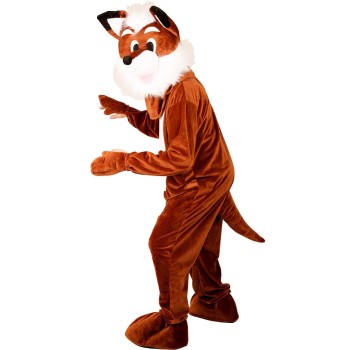 Mascotte de renard déguisement adulte vente et location