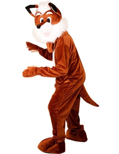Mascotte de renard déguisement adulte vente et location