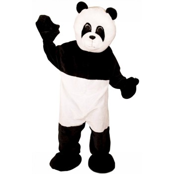 Mascotte de panda noir et blanc vente et location