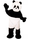 Mascotte de panda noir et blanc vente et location