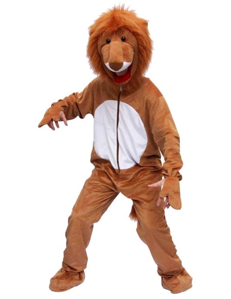 Déguisement mascotte de lion dans les magasins Méga Fête