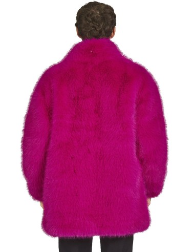 Fourrure carnaval fuchsia