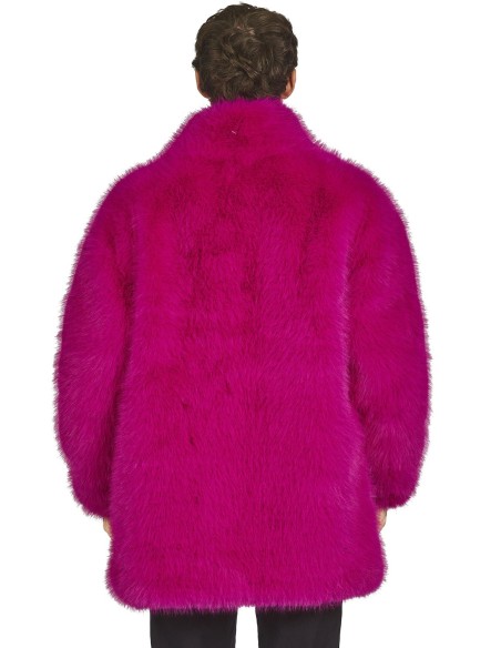 Fourrure carnaval fuchsia