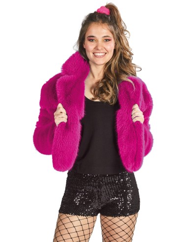Fourrure carnaval fuchsia