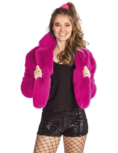 Fourrure carnaval fuchsia