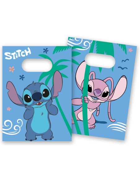 4 sachets cadeaux Stitch