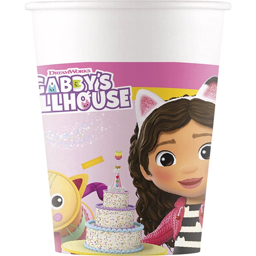 8 gobelets Gabby's Dollhouse