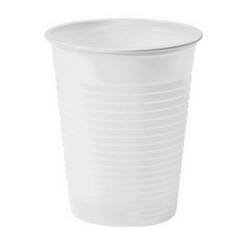 50 gobelets blancs