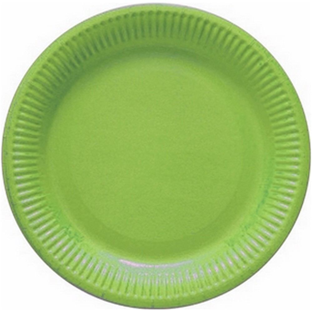 Lot de 8 assiettes couleurs en carton pour événements festifs