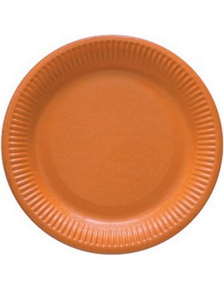 Lot de 8 assiettes couleurs en carton pour événements festifs