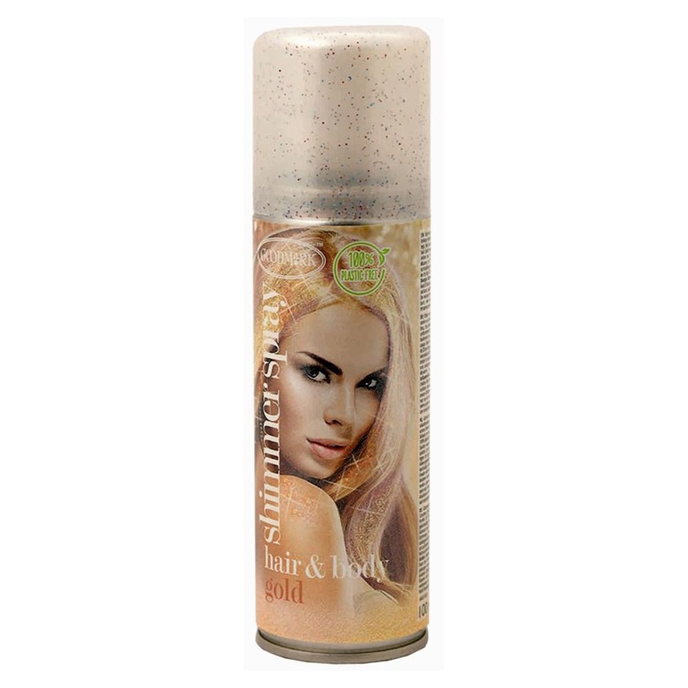Spray paillettes pour corps et cheveux