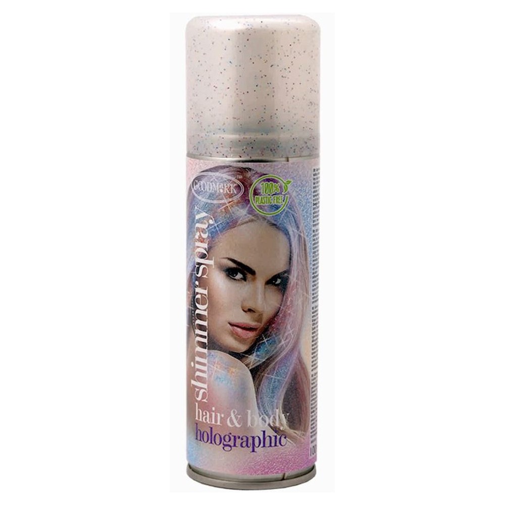 Spray paillettes pour corps et cheveux