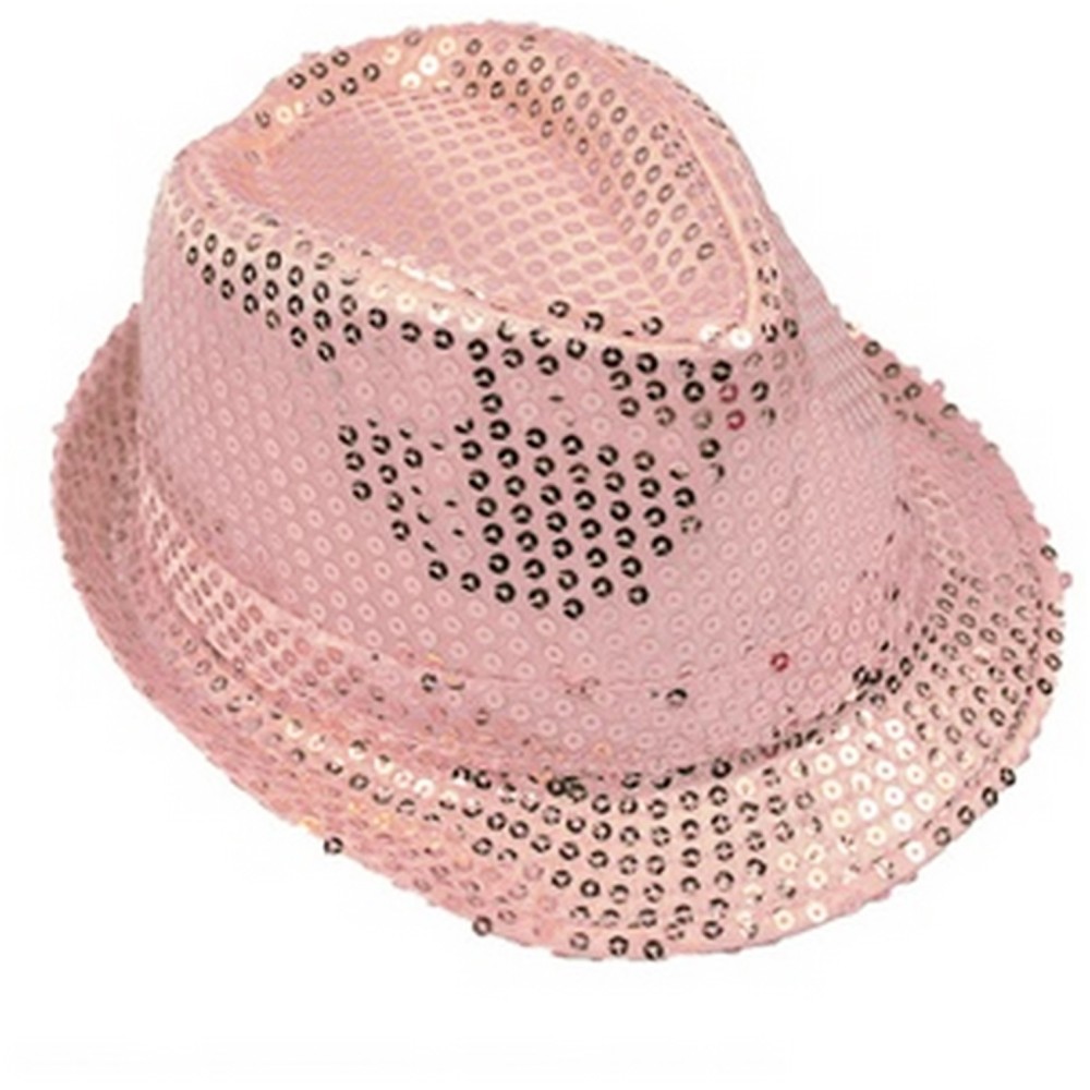 Chapeau borsalino sequins brillants