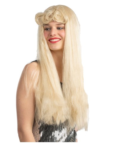 Perruque cheveux longs