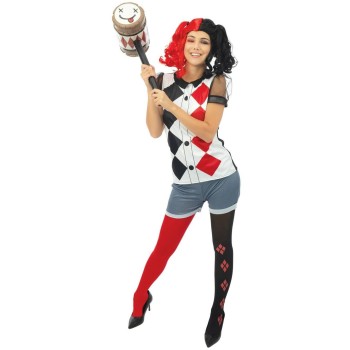 Déguisement arlequin femme