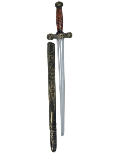 Epée de chevalier avec fourreau
