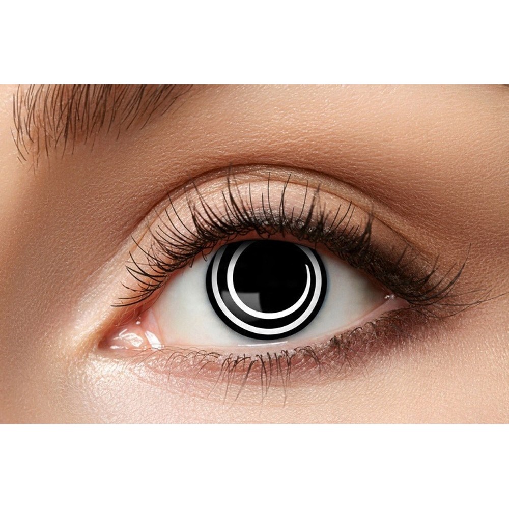 Lentilles spirale noire