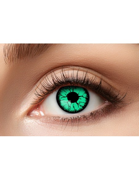 Lentilles fantaisies vertes