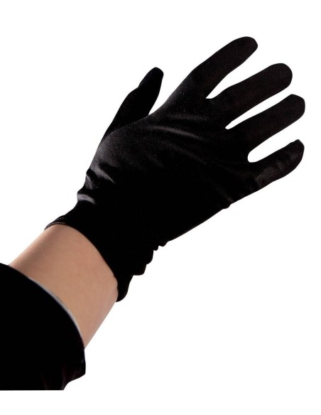 Gants courts noirs