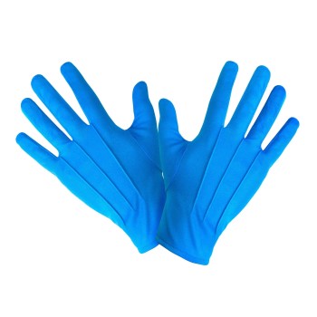 Paire de gants bleus