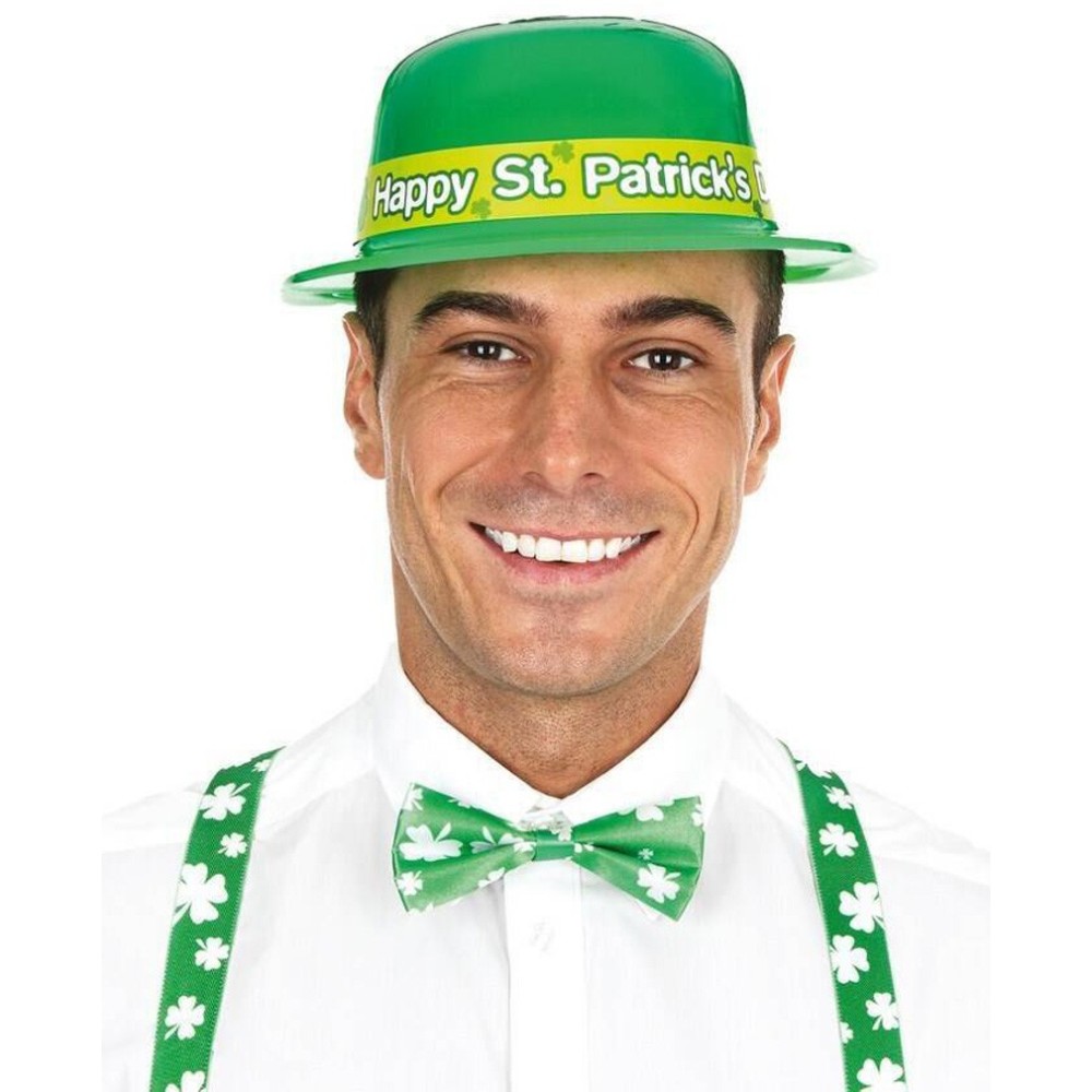 Chapeau melon vert Saint Patrick