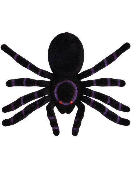 Grosse araignée mygale violet décoration Halloween