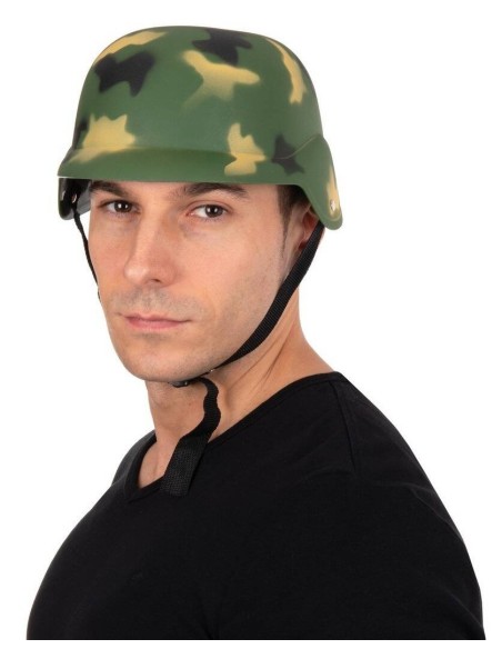 Casque militaire camouflage