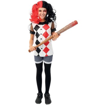 Déguisement arlequin fille Halloween