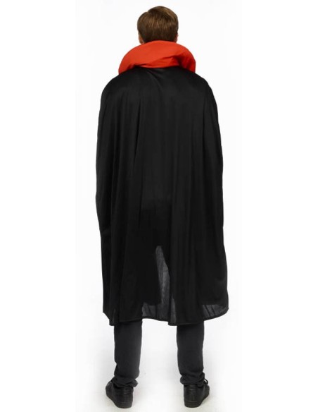 Cape Dracula avec col rouge