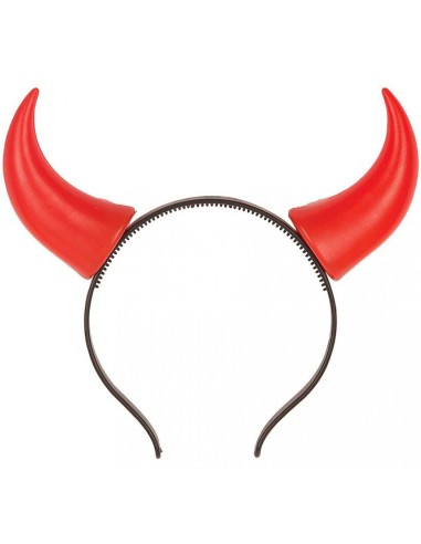 Cornes de diable rouge pour votre déguisement Halloween