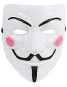 Masque Anonymous blanc rigide