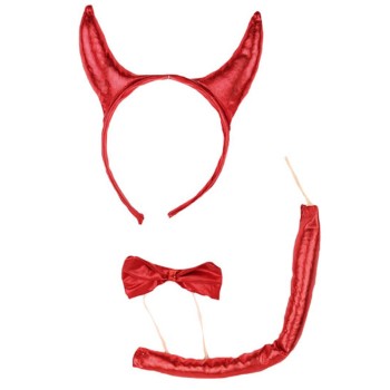 Set accessoires diable rouge