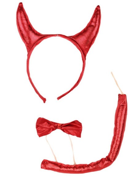 Set accessoires diable rouge