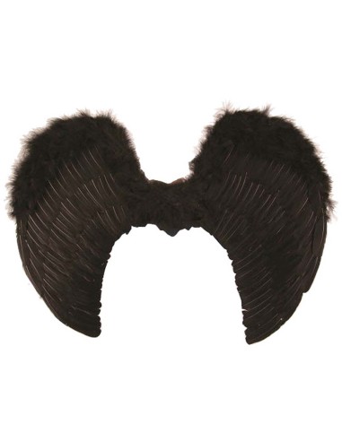 Grandes ailes noires d'ange