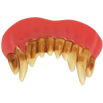 Dentier de vampire réaliste avec dents pointus