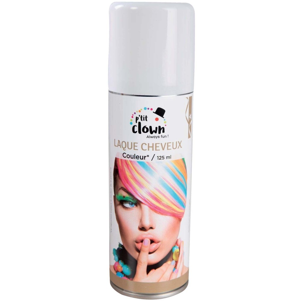 Spray laque cheveux couleur