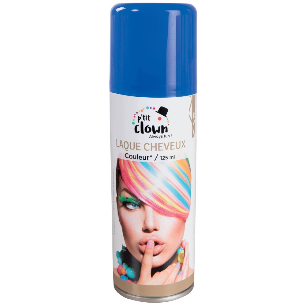 Spray laque cheveux couleur