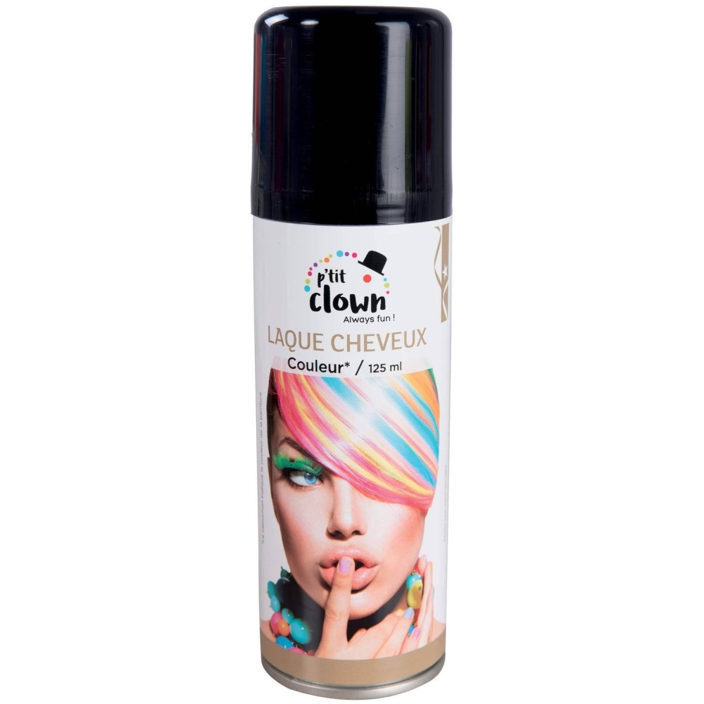Spray laque cheveux couleur