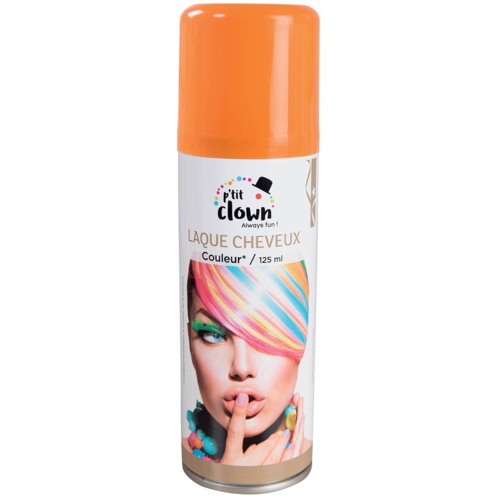 Spray laque cheveux couleur