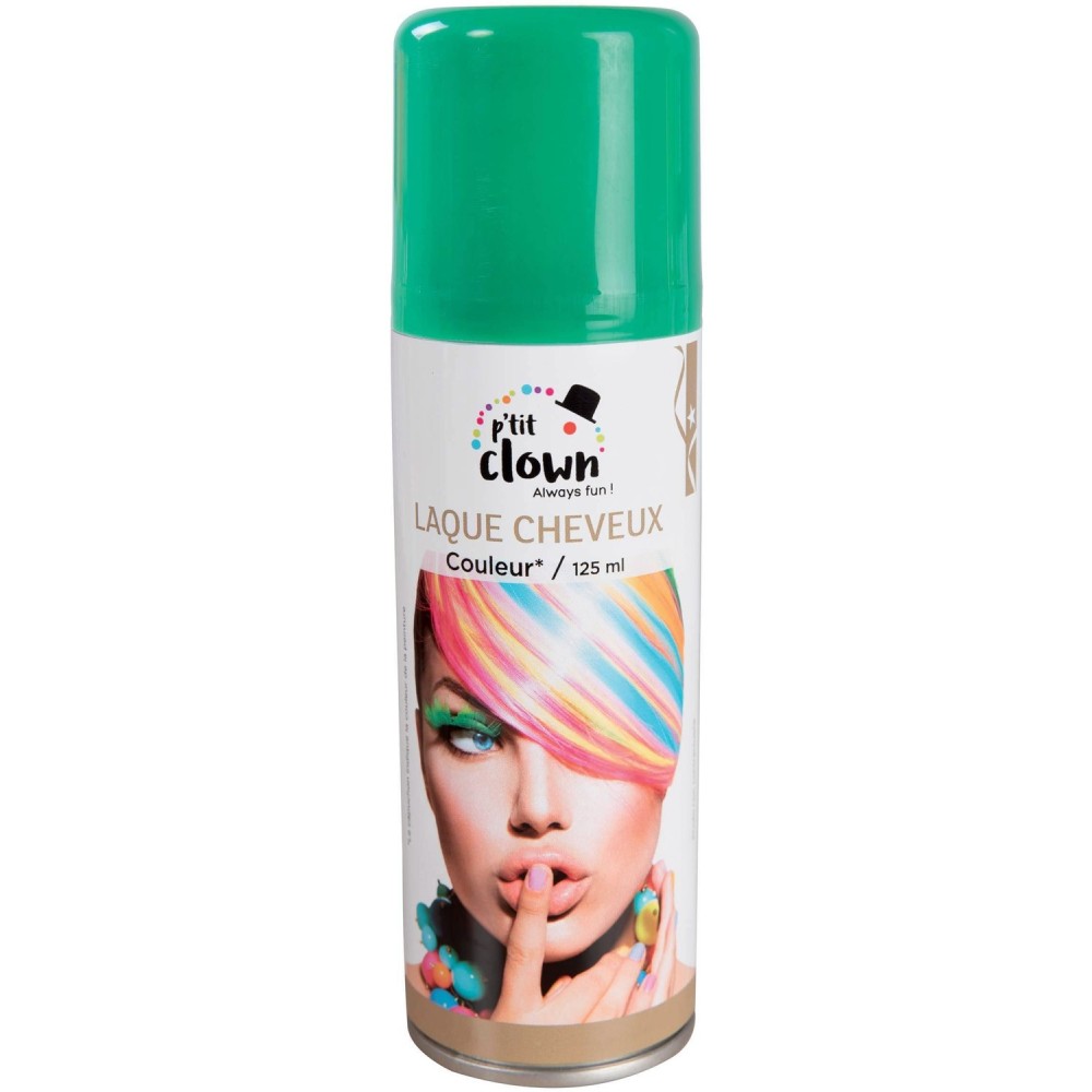 Spray laque cheveux couleur