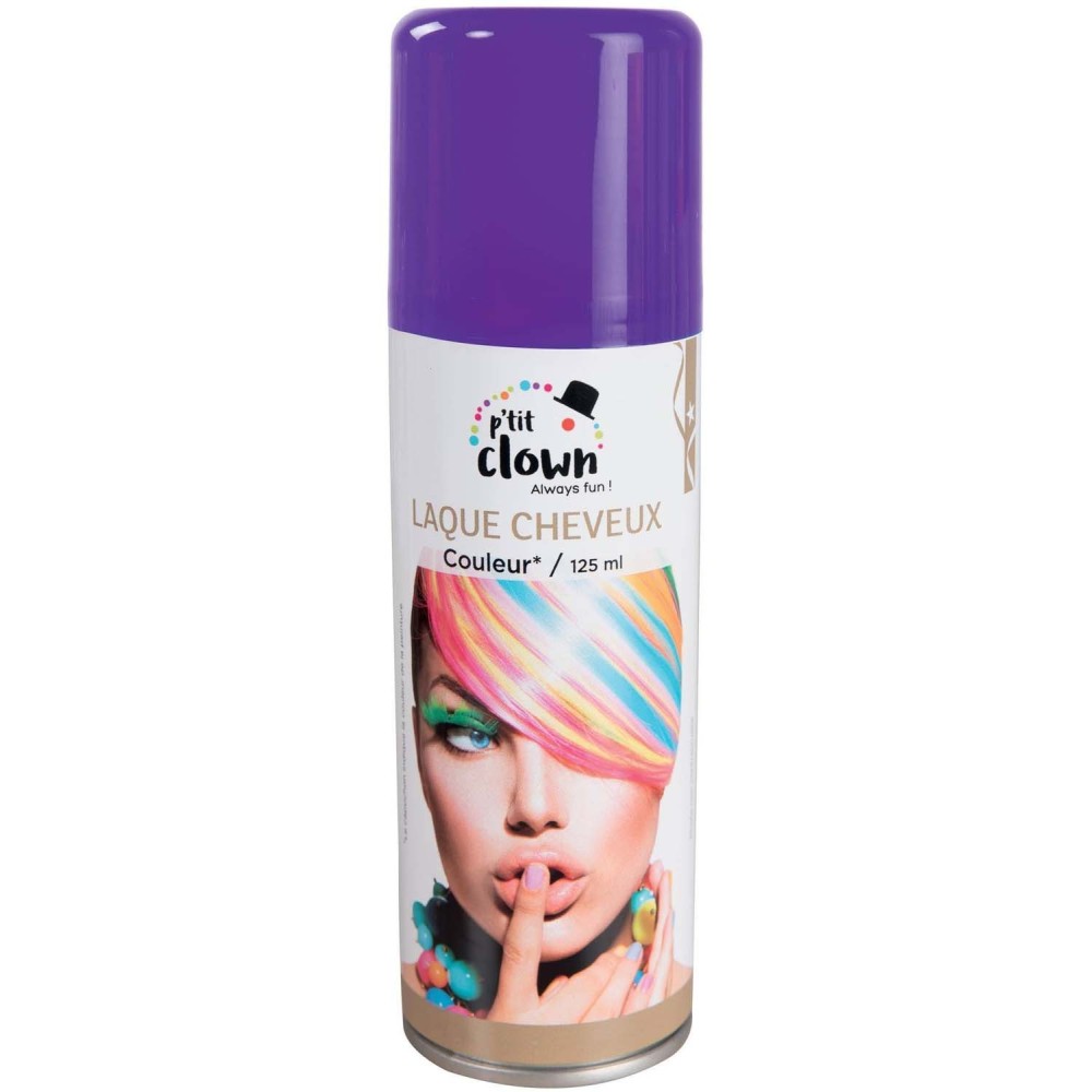 Spray laque cheveux couleur