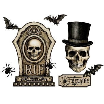 Planche stickers autocollant décoration Halloween